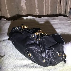 Juicy Couture Black Leather Purse